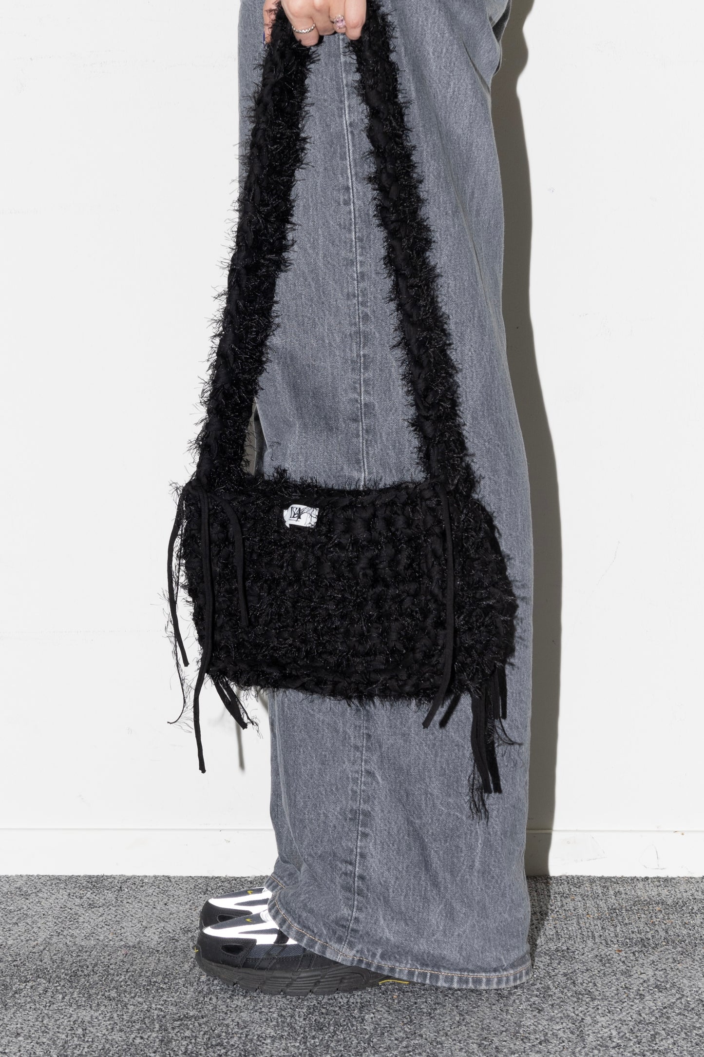 Fluffy crossbody bag